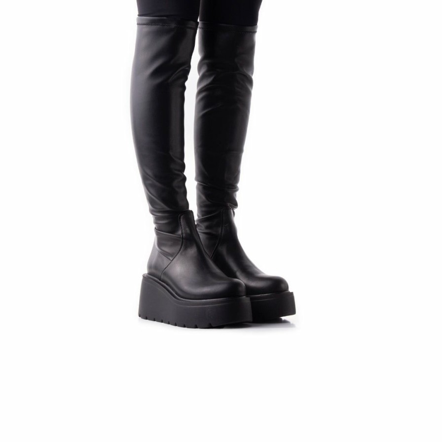 Women L'Intervalle | L'Intervalle Concord Women Black Stretch