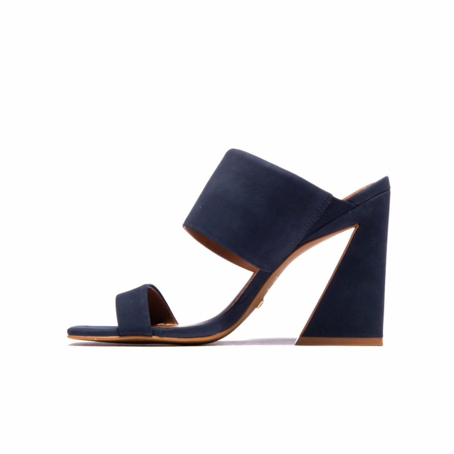 Women L'Intervalle | L'Intervalle Dulce Navy Nubuck Women