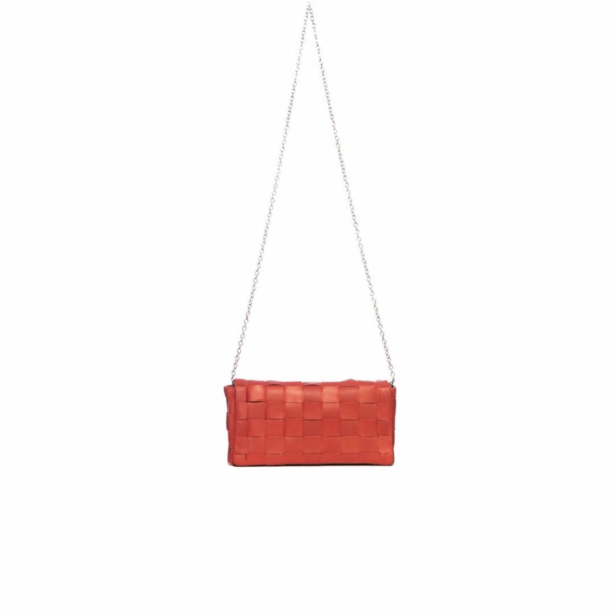 Bags L'Intervalle | L'Intervalle Lisette Red Leather