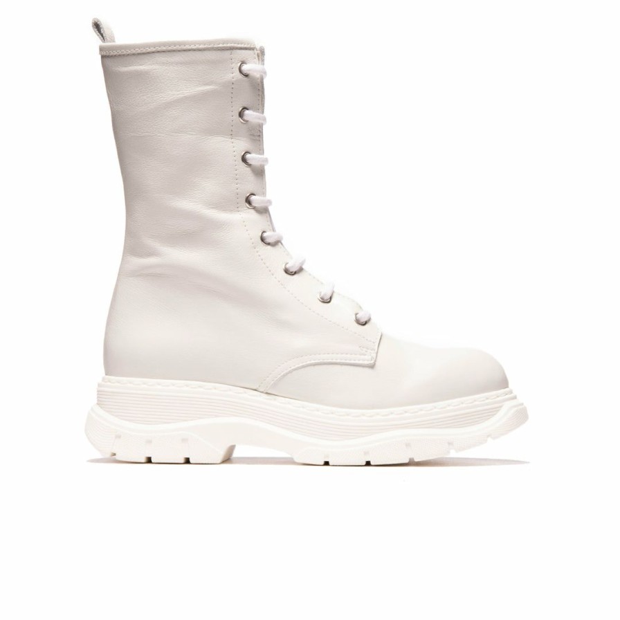 Women L'Intervalle | L'Intervalle Robertson Women White Leather