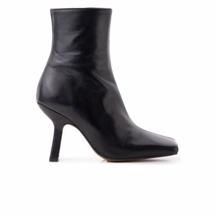 Women L'Intervalle | L'Intervalle Cedar Black Leather