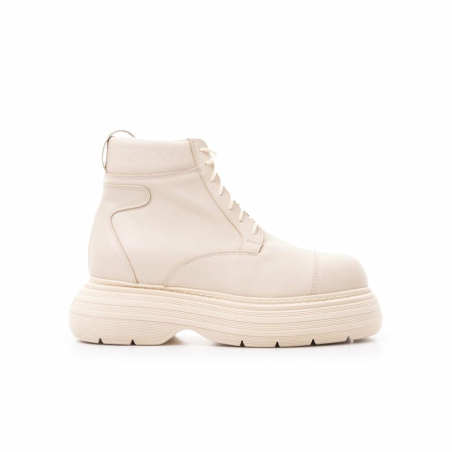 Women L'Intervalle | L'Intervalle Yuni Women Beige Leather