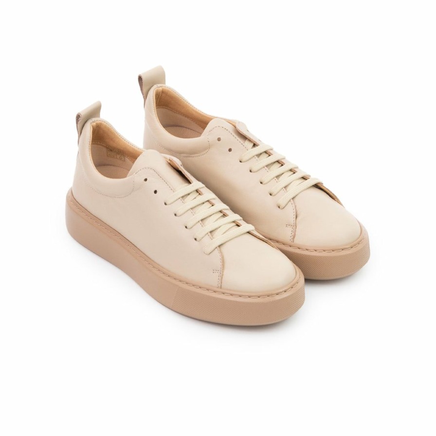 Women L'Intervalle | L'Intervalle Oasis Nude Leather