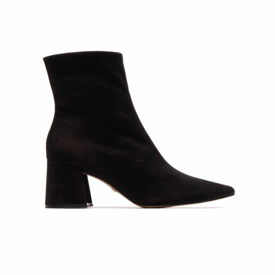 Women L'Intervalle | L'Intervalle Women Belem Black Nubuck