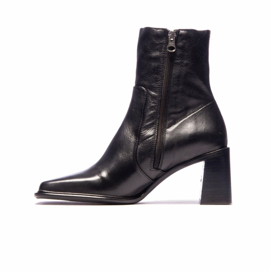 Women L'Intervalle | L'Intervalle Wismar Black Leather