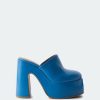 Women L'Intervalle | L'Intervalle Women Muse Blue Leather Blue Leather/Cuir Bleu