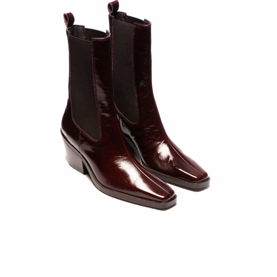 Women L'Intervalle | L'Intervalle Women Mouraria Chocolate Leather