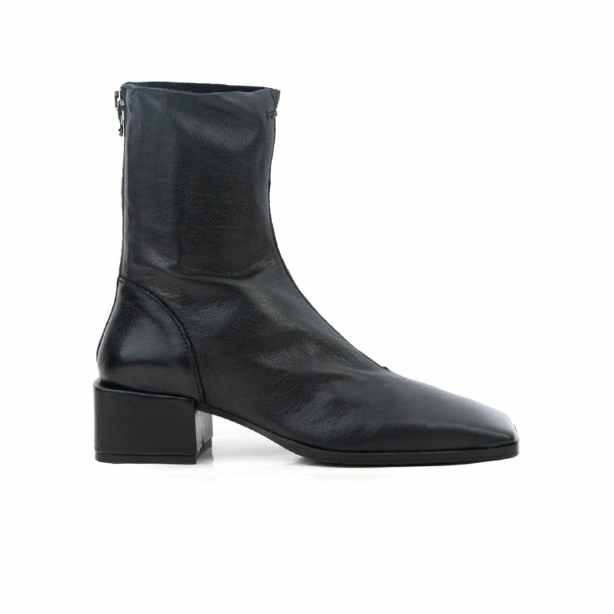 Women L'Intervalle | L'Intervalle Banbury Black Leather