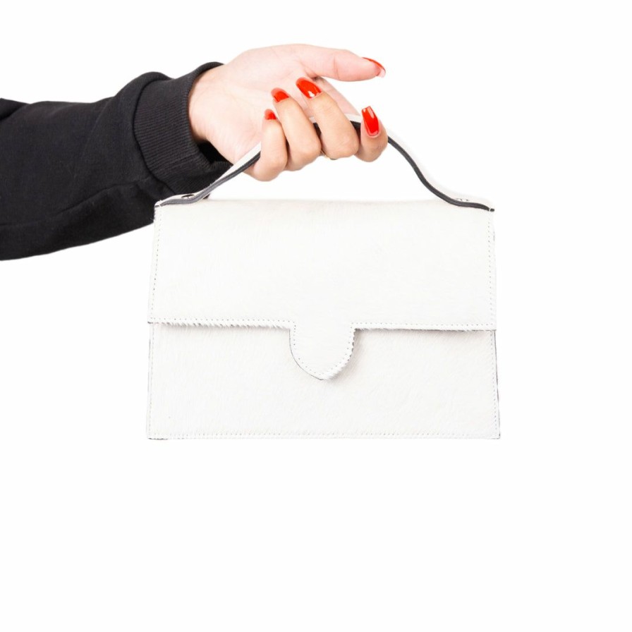 Bags L'Intervalle | L'Intervalle Diya Women White Pony