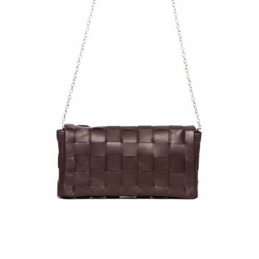 Bags L'Intervalle | L'Intervalle Lisette Bordeau Leather