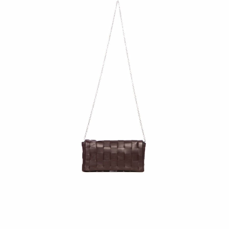 Bags L'Intervalle | L'Intervalle Lisette Bordeau Leather