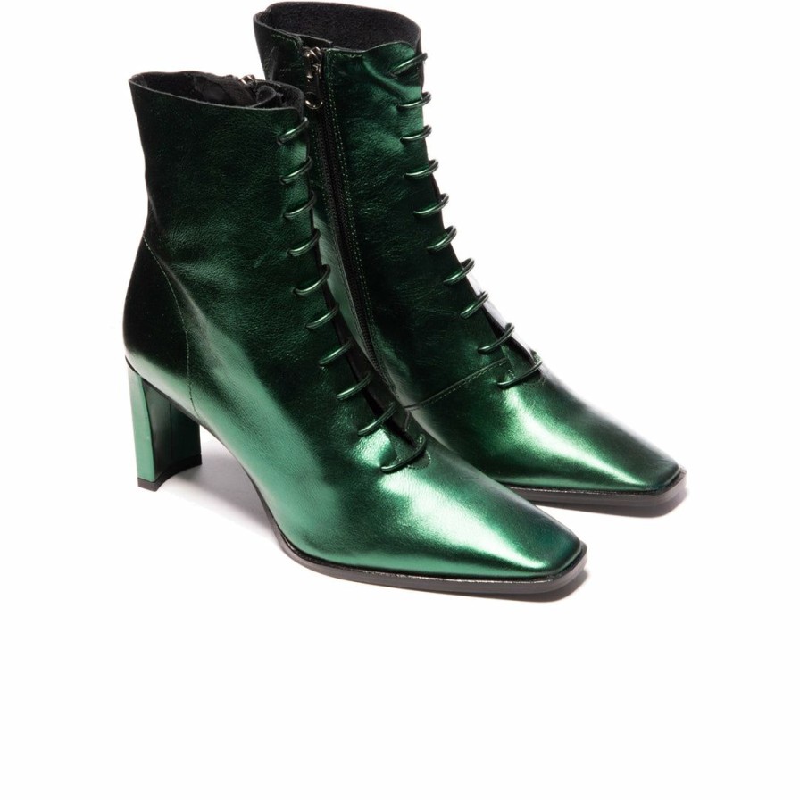 Women L'Intervalle | L'Intervalle Steinway Green Metallic