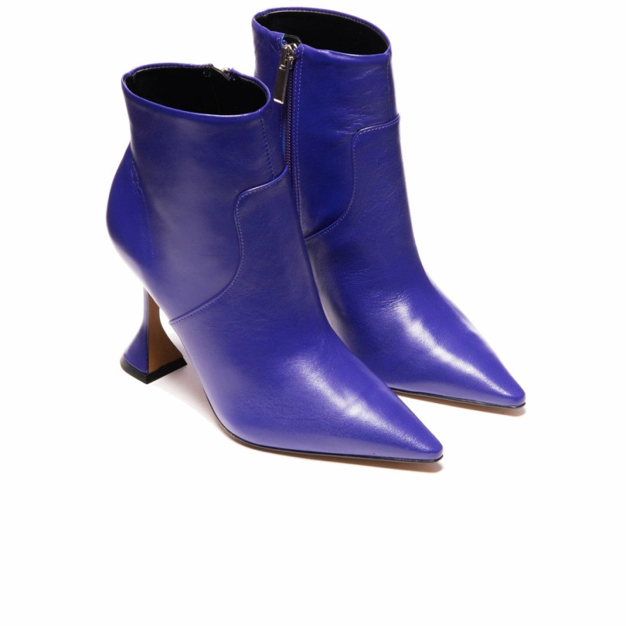 Women L'Intervalle | L'Intervalle Nitero Women Violet Leather