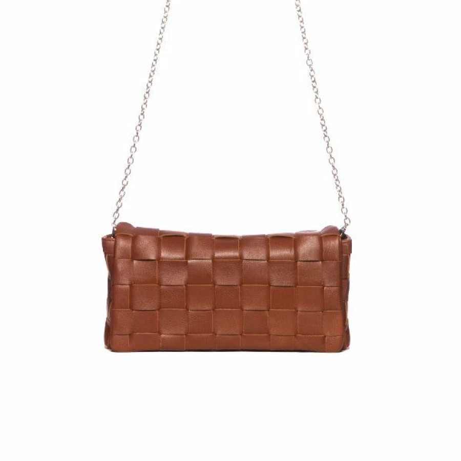 Bags L'Intervalle | L'Intervalle Lisette Rust Leather