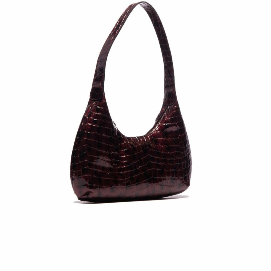 Bags L'Intervalle | L'Intervalle Women Molly Bordeau Shiny Croco