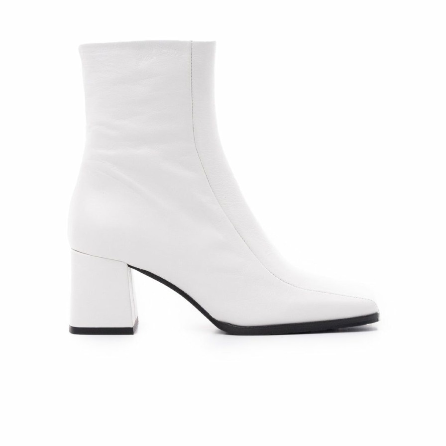 Women L'Intervalle | L'Intervalle Carlton White Leather