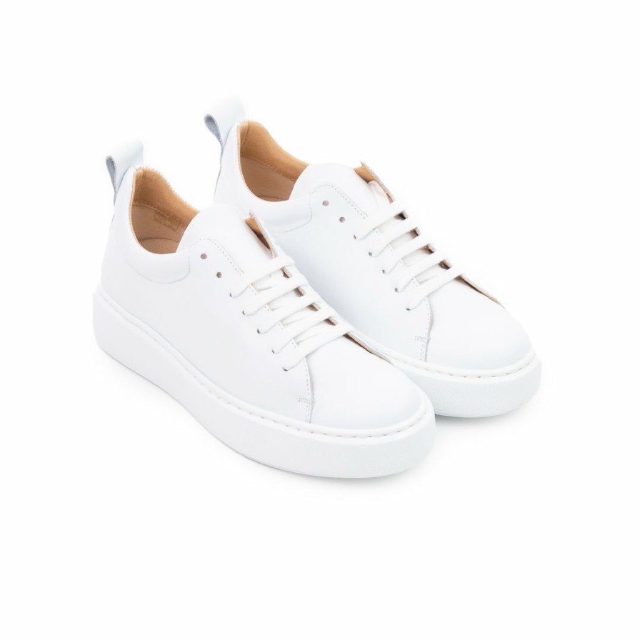 Women L'Intervalle | L'Intervalle Women Oasis White Leather