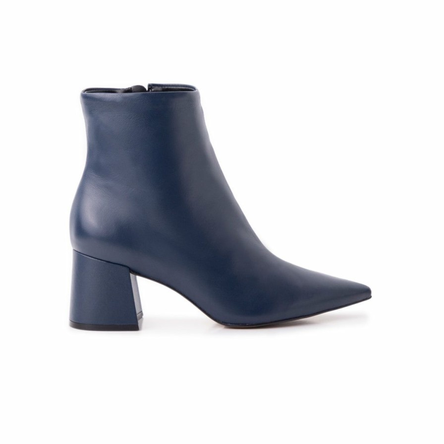 Women L'Intervalle | L'Intervalle Women Park Navy Leather