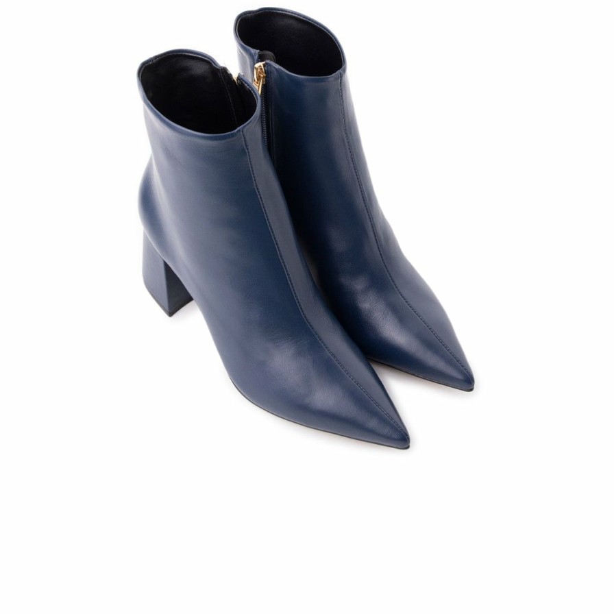 Women L'Intervalle | L'Intervalle Women Park Navy Leather