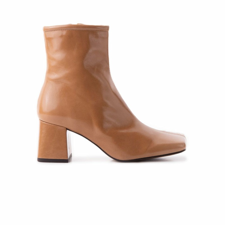 Women L'Intervalle | L'Intervalle Women Almeria Camel Leather