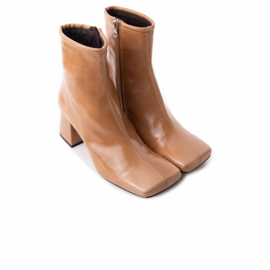 Women L'Intervalle | L'Intervalle Women Almeria Camel Leather