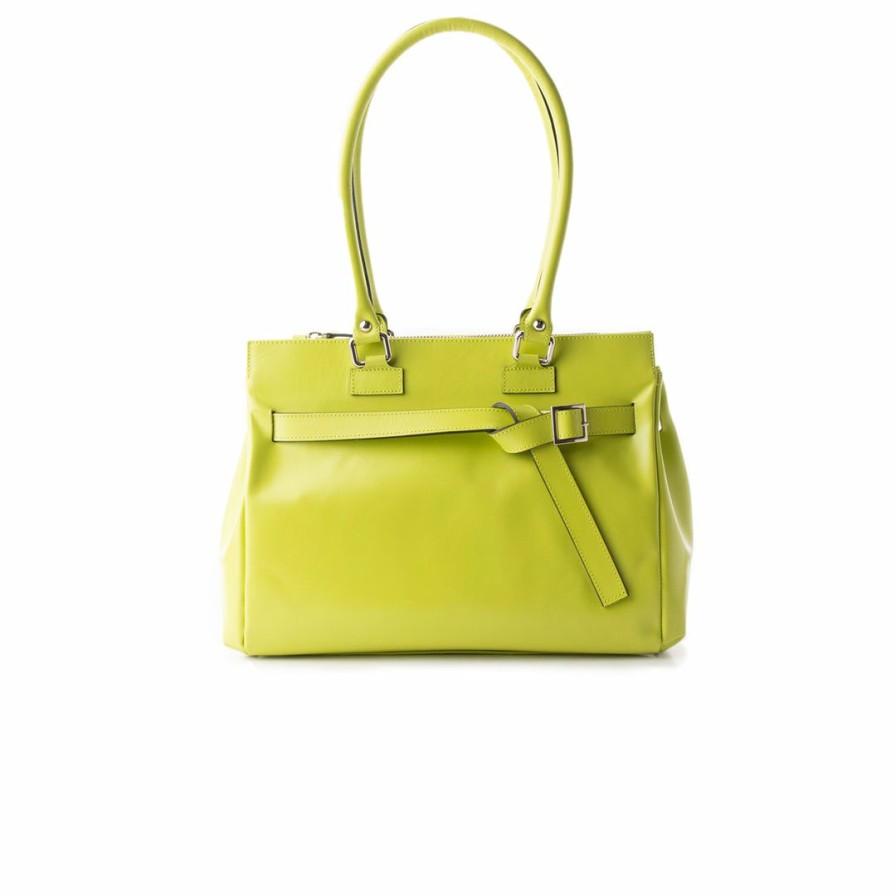 Bags L'Intervalle | L'Intervalle Women Avenue Kiwi Leather Kiwi Leather/Cuir Kiwi