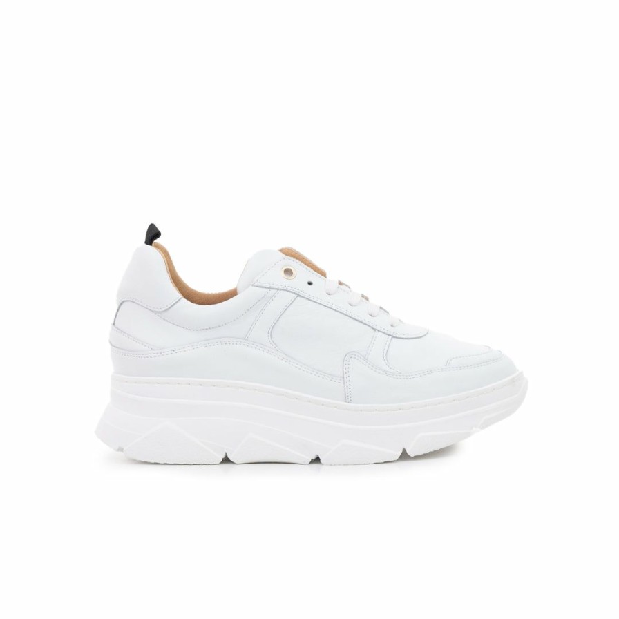 Women L'Intervalle | L'Intervalle Savage Women White Leather