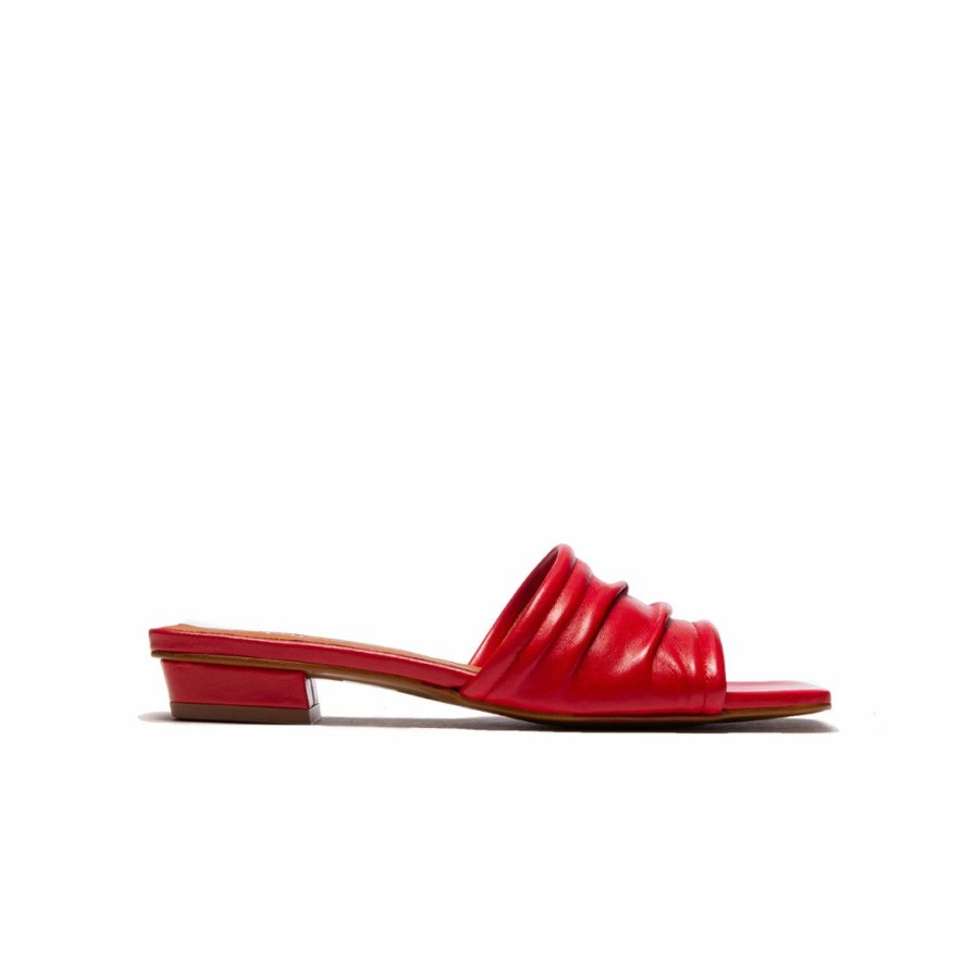 Women L'Intervalle | L'Intervalle Cassat Women Red Leather