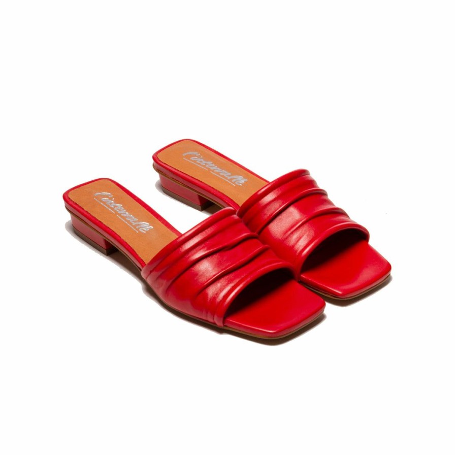 Women L'Intervalle | L'Intervalle Cassat Women Red Leather