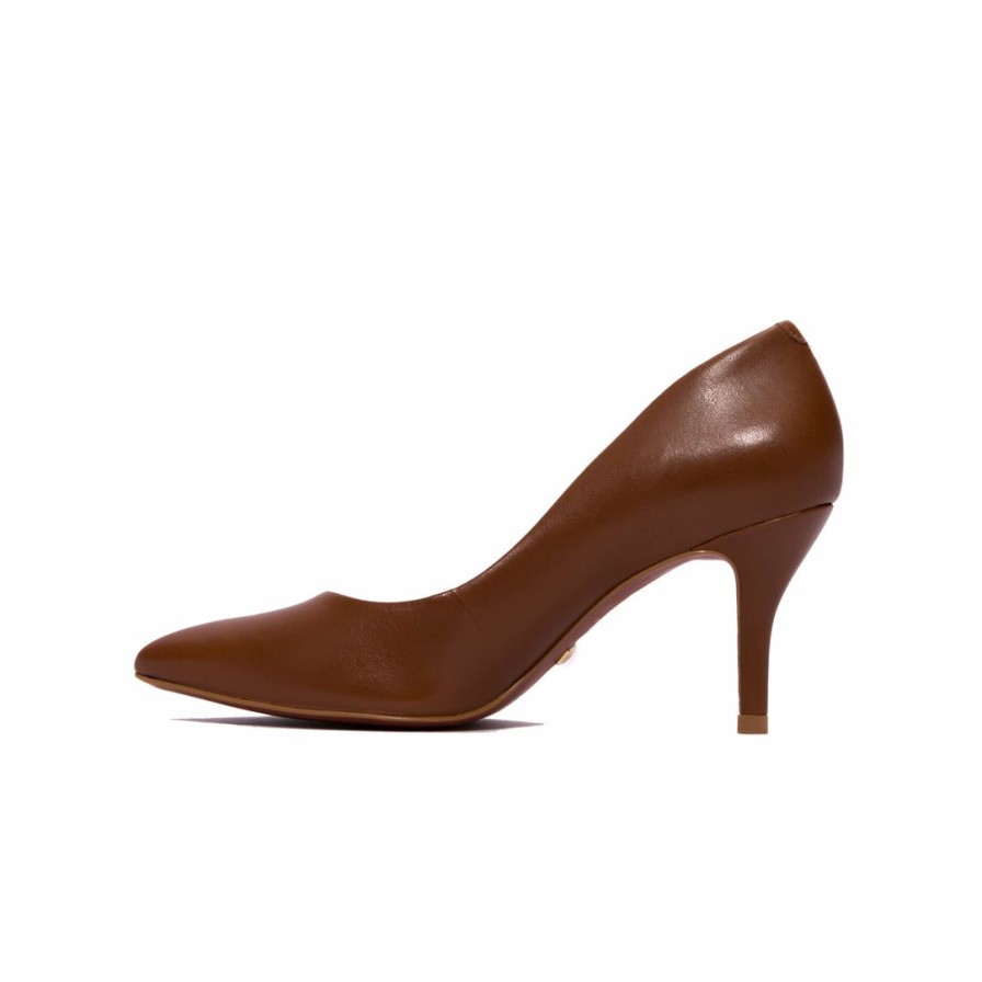 Women L'Intervalle | L'Intervalle Women Jada Caramel Leather