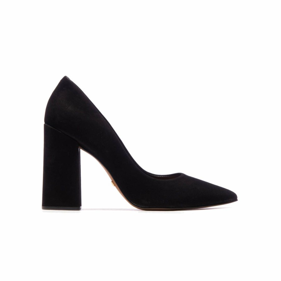 Women L'Intervalle | L'Intervalle Marta Women Black Nubuck