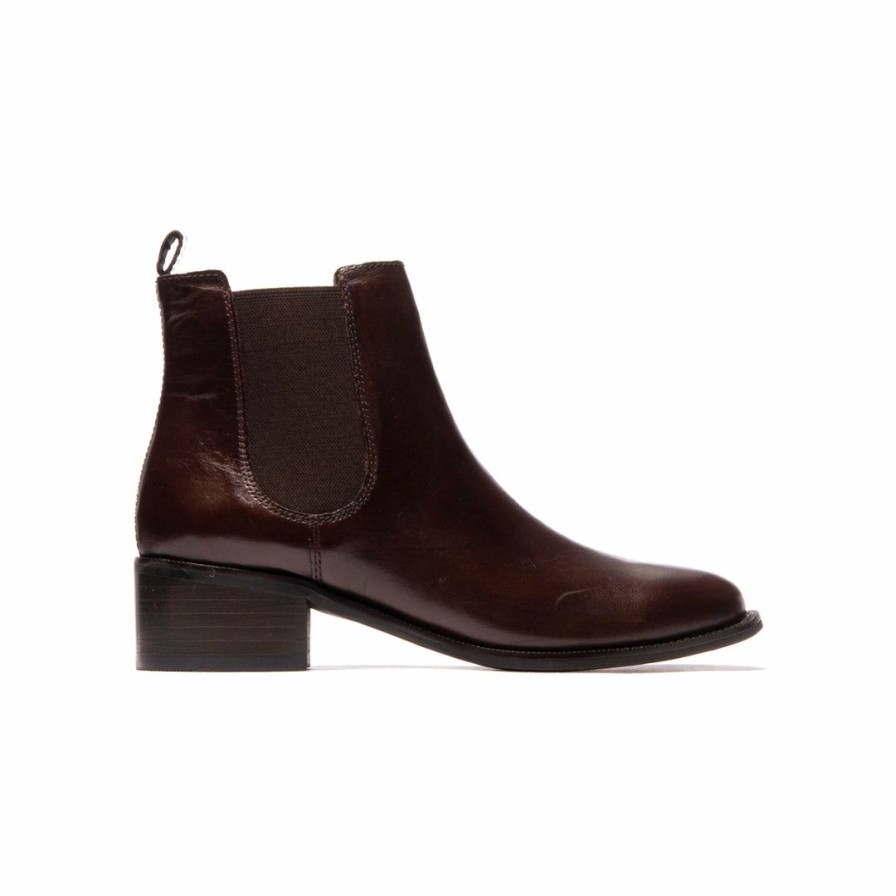 Women L'Intervalle | L'Intervalle Ariano Dark Brown Leather