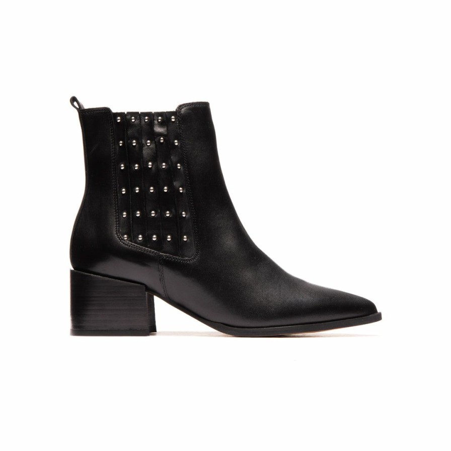 Women L'Intervalle | L'Intervalle Women Yula Black Leather