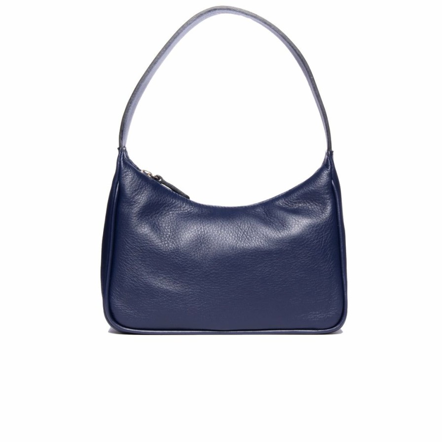 Bags L'Intervalle | L'Intervalle City Navy Leather