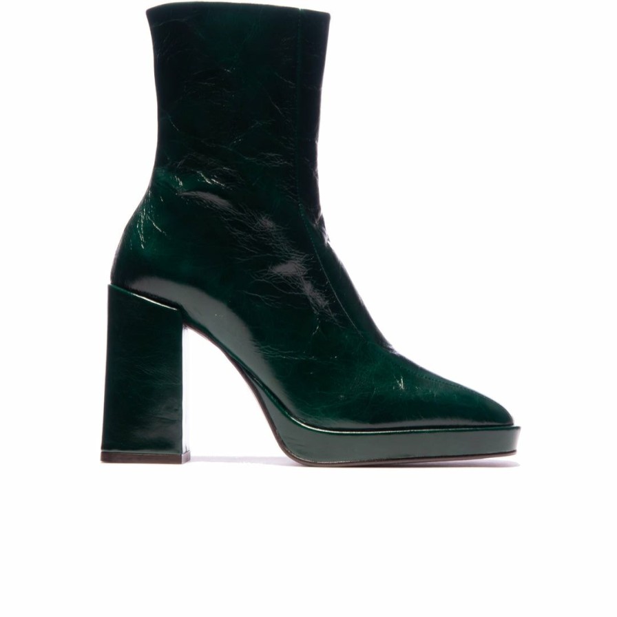 Women L'Intervalle | L'Intervalle Hillman Women Green Leather