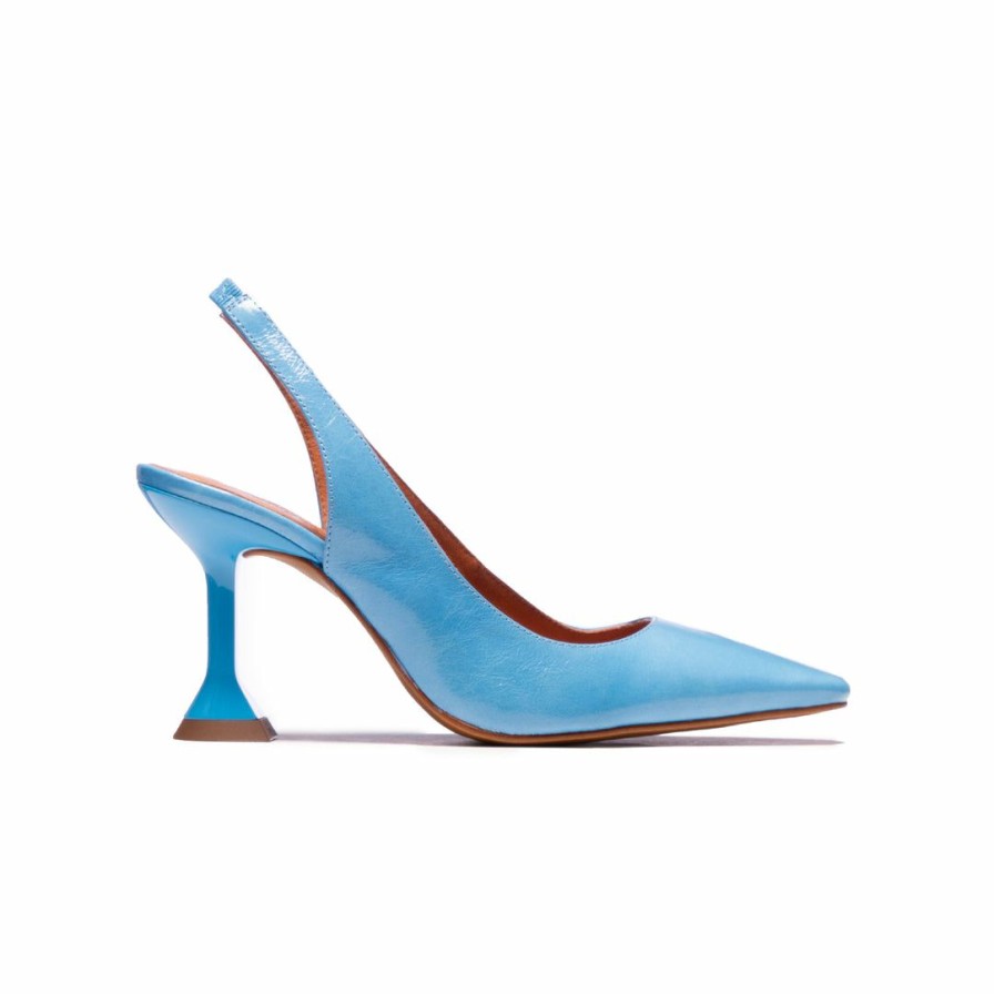 Women L'Intervalle | L'Intervalle Rubina Blue Leather