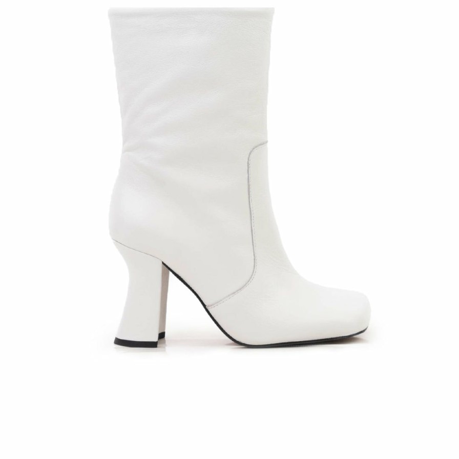 Women L'Intervalle | L'Intervalle Colombes Women White Leather