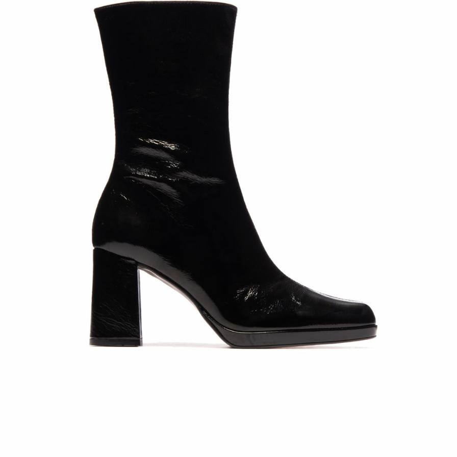 Women L'Intervalle | L'Intervalle Women Onslow Black Leather