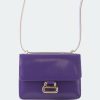 Bags L'Intervalle | L'Intervalle Breezy Purple Leather Women Purple Leather/Cuir Violet