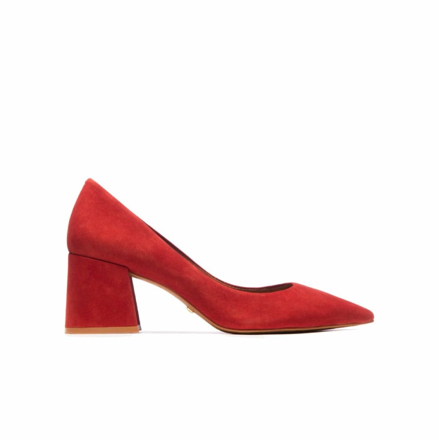 Women L'Intervalle | L'Intervalle Josephine Women Sangria Nubuck