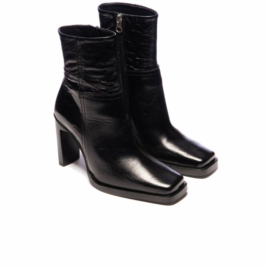 Women L'Intervalle | L'Intervalle Hylan Women Black Leather