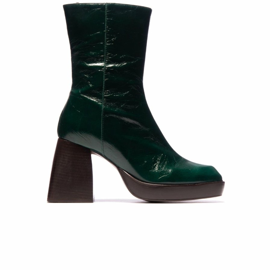 Women L'Intervalle | L'Intervalle Morton Green Leather