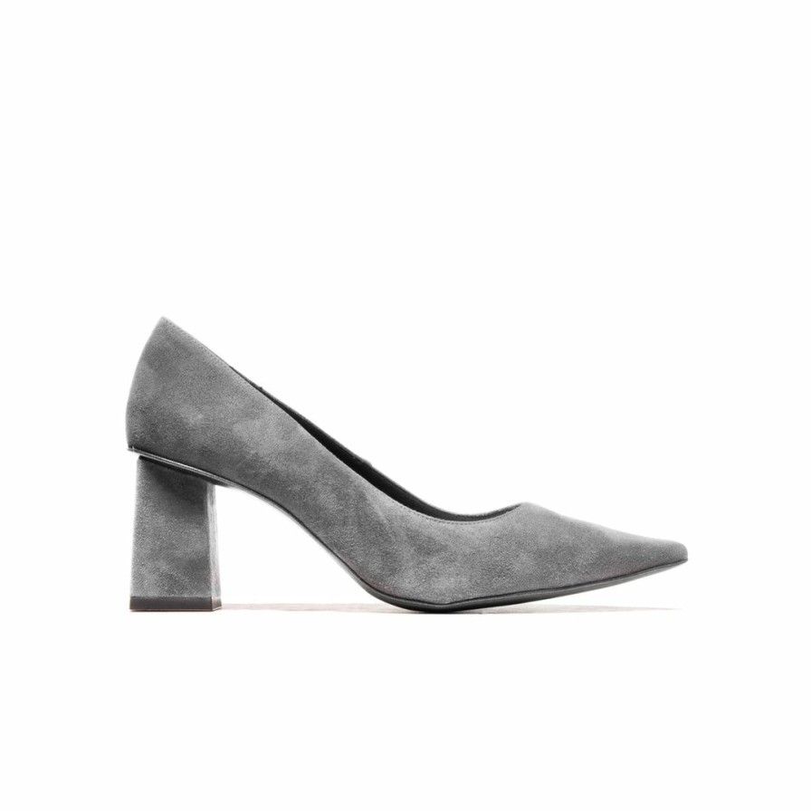 Women L'Intervalle | L'Intervalle Lariba Grey Suede Women