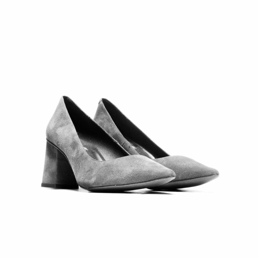 Women L'Intervalle | L'Intervalle Lariba Grey Suede Women