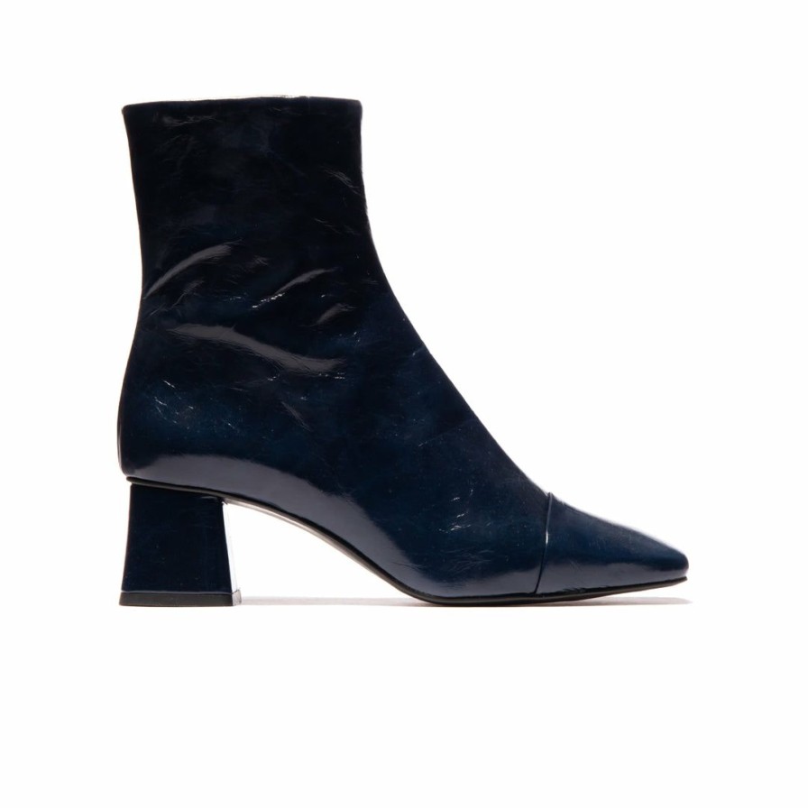 Women L'Intervalle | L'Intervalle Women Fulton Navy Leather