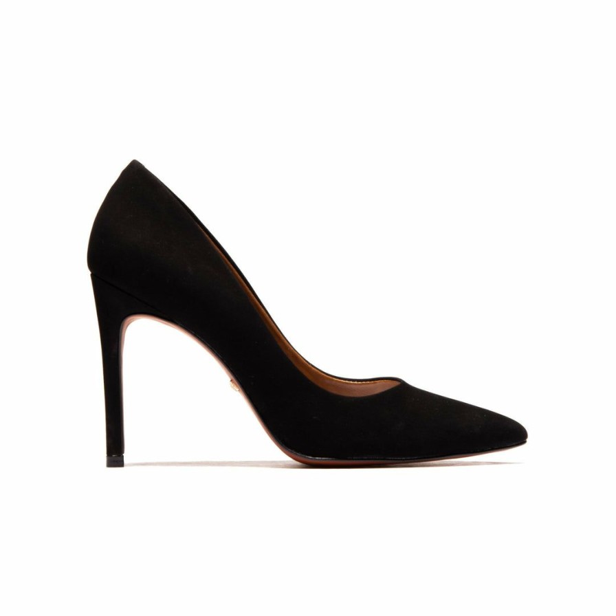 Women L'Intervalle | L'Intervalle Women Love Black Nubuck