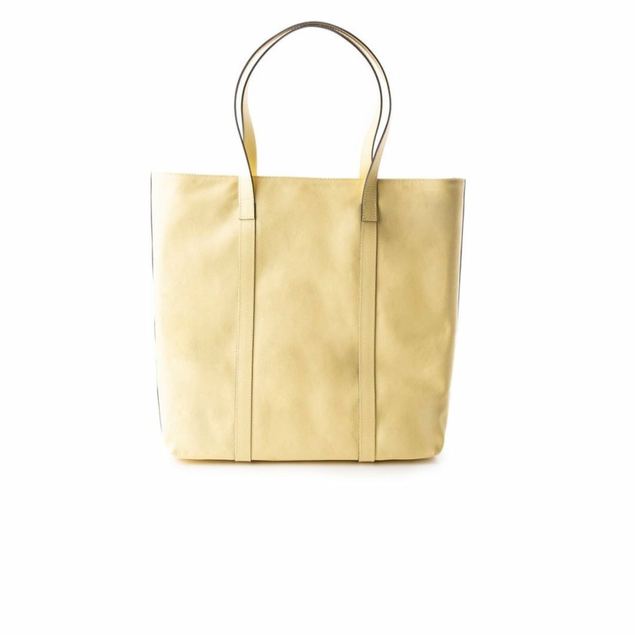 Bags L'Intervalle | L'Intervalle Hans Yellow Leather Yellow Leather/Cuir Jaune