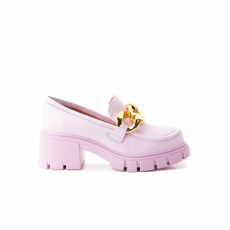 Women L'Intervalle | L'Intervalle Women Copenhagen Lilac Leather Lilac Leather/Cuir Lilas