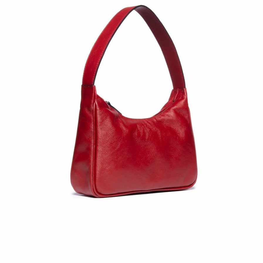 Bags L'Intervalle | L'Intervalle City Bordeaux Leather Women Bordeau Leather