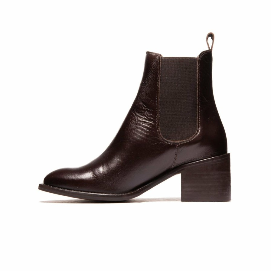 Women L'Intervalle | L'Intervalle Larabee Women Brown Leather